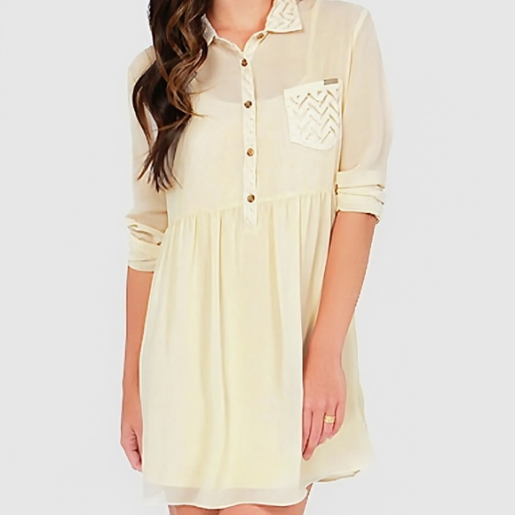 Volcom Space Case Lace Dress - Picture 2 of 11